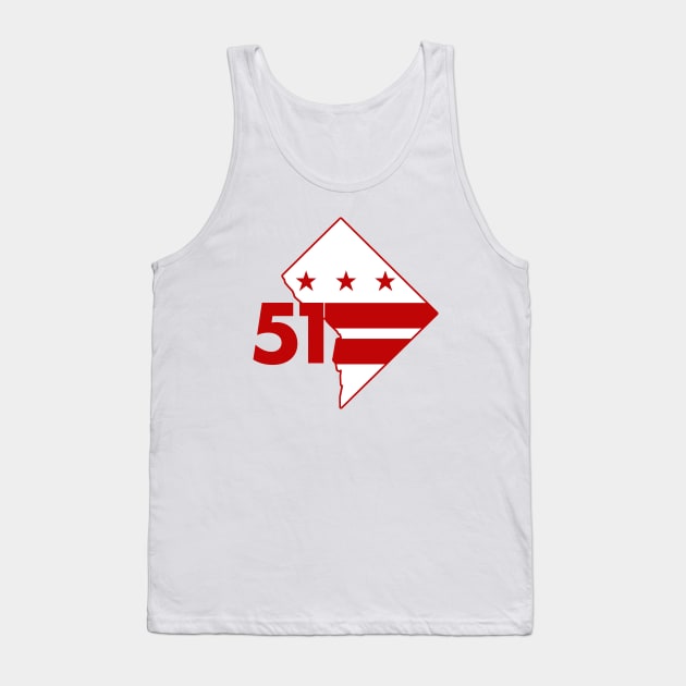 DC Should Be 51 Tank Top by PopCultureShirts